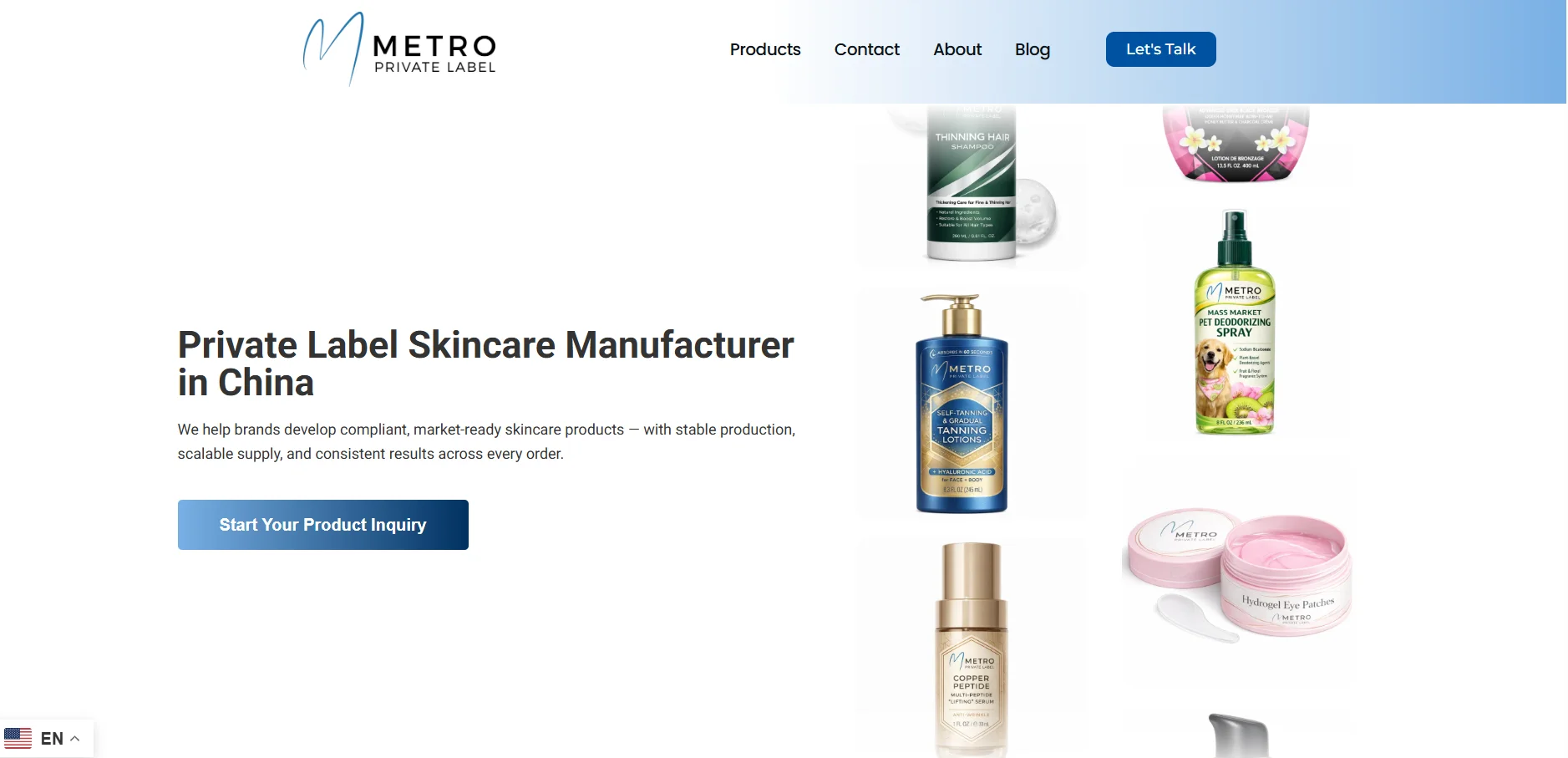 Private Label GHK-Cu Skincare Products Manufacturers